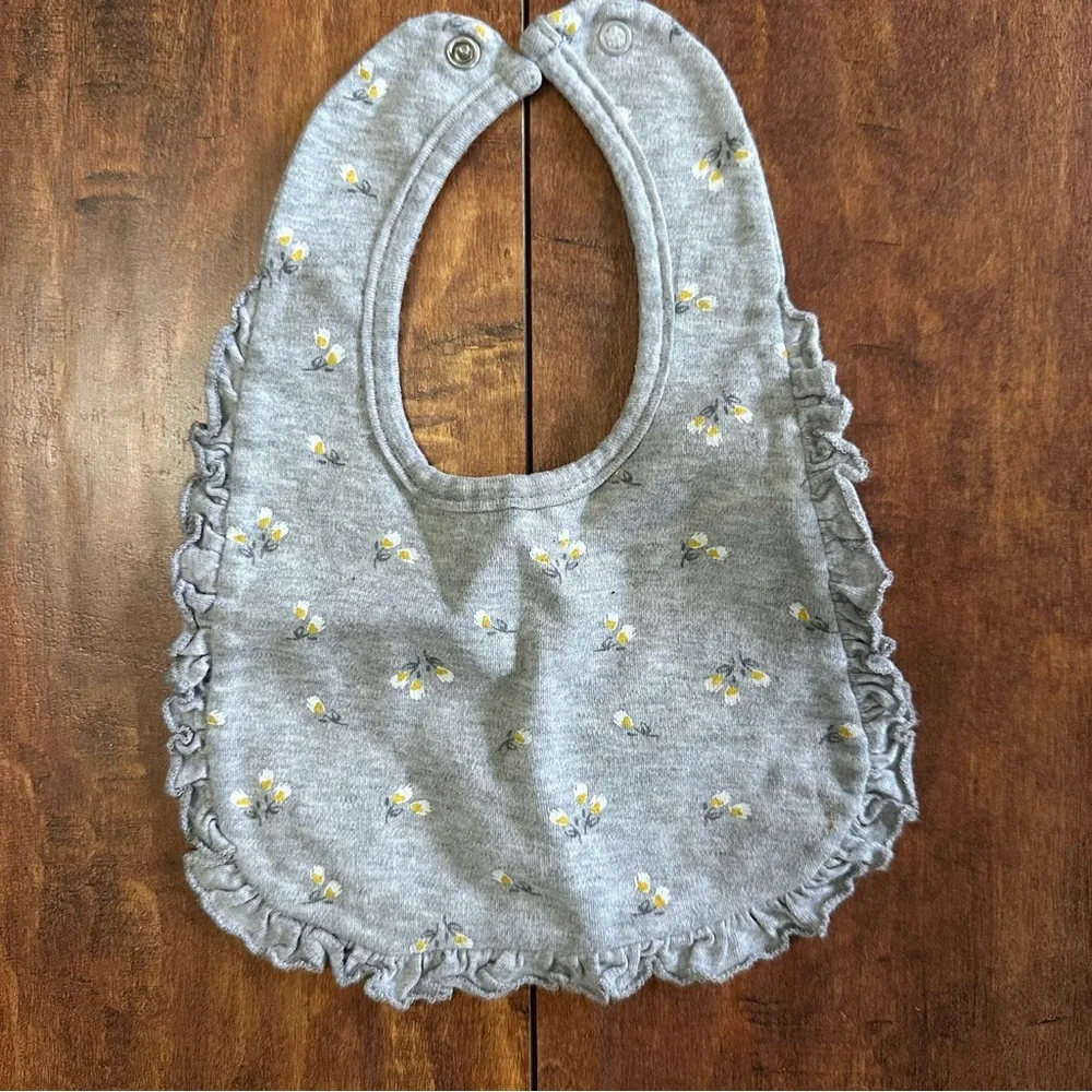 Assorted Baby girl Bibs Set - Multicolor & teething